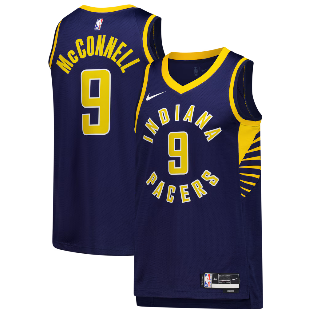 Unisex Indiana Pacers T.J. McConnell Nike Navy Swingman Jersey - Icon Edition - Jersey