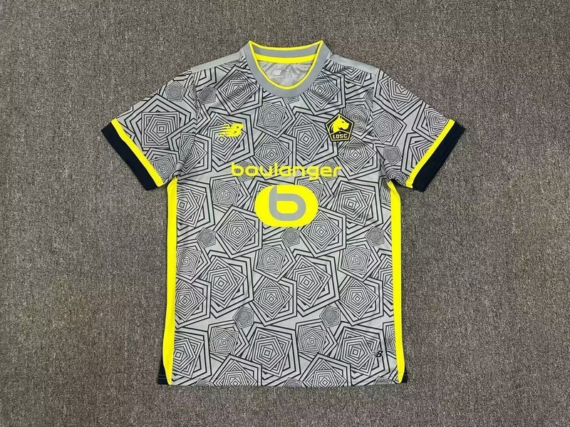 Lille OSC Soccer Jersey Third  Away Custom Shirt 2024/25 - Jersey