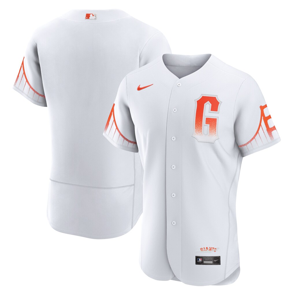 Men's San Francisco Giants Nike White City Connect Authentic Jersey - Jersey