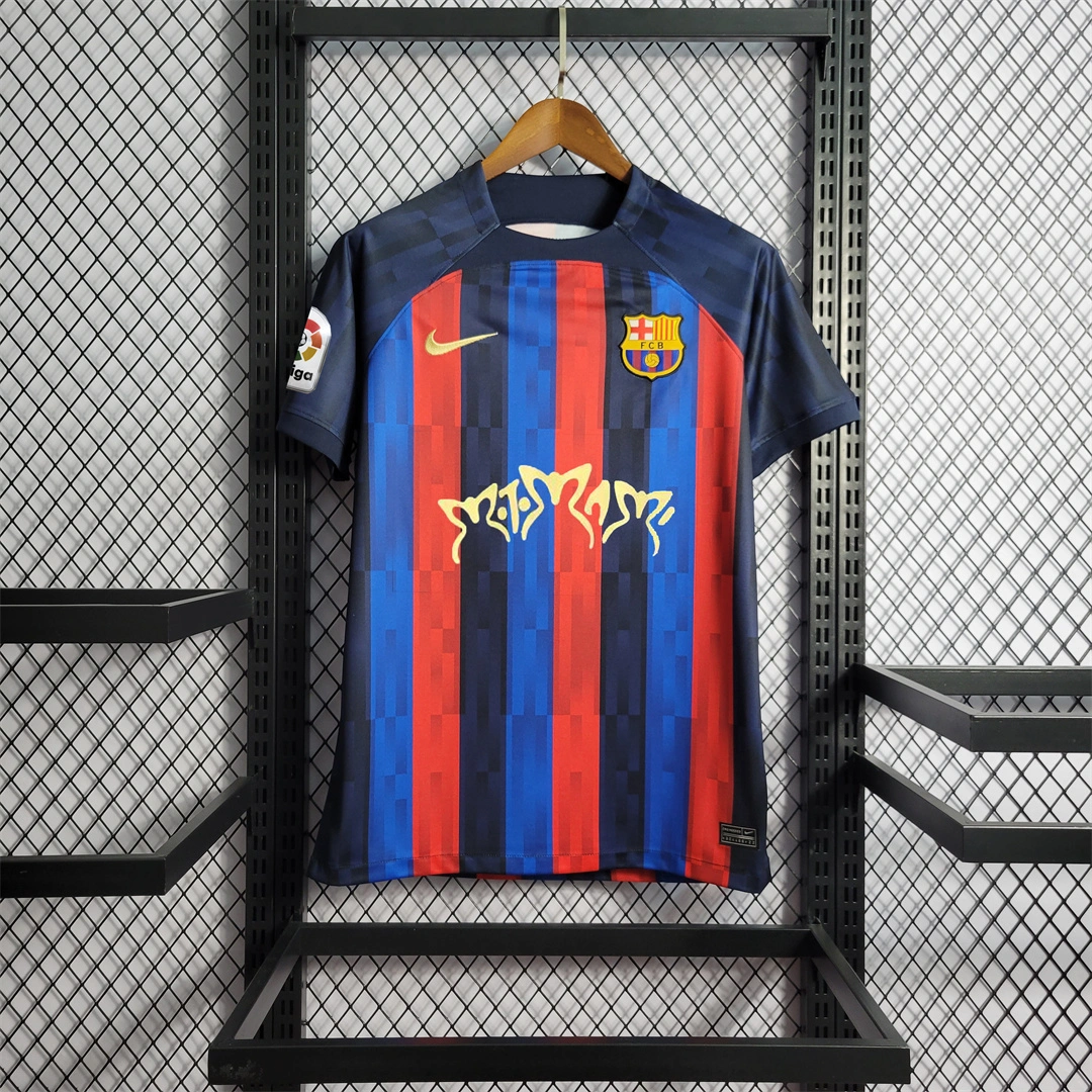 Barcelona Home Rosalia Version Soccer Jersey Custom Shirt 2022/23 - Jersey