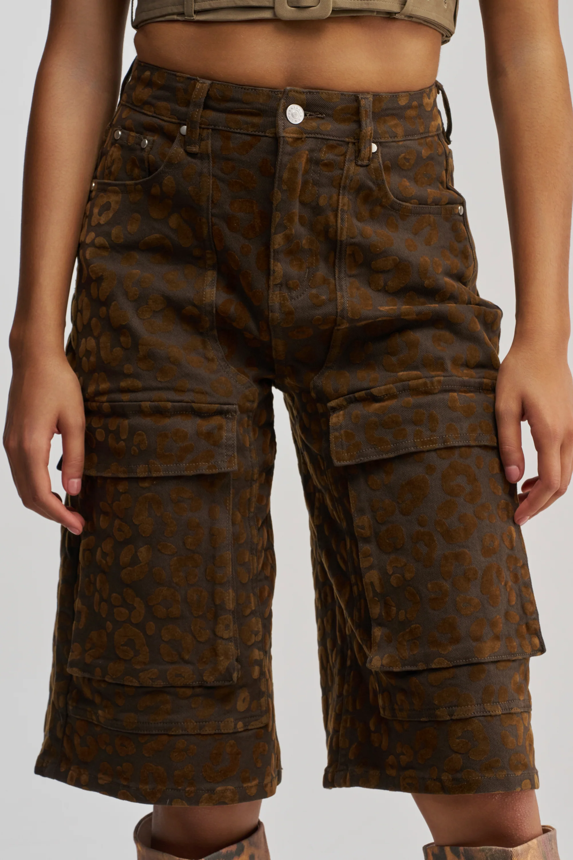 CHEETAH GIRL BERMUDA SHORT - Akira Wear