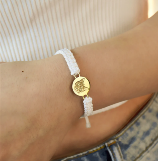 Personalized Pet Portrait Bracelet in 3 Stylish Braids