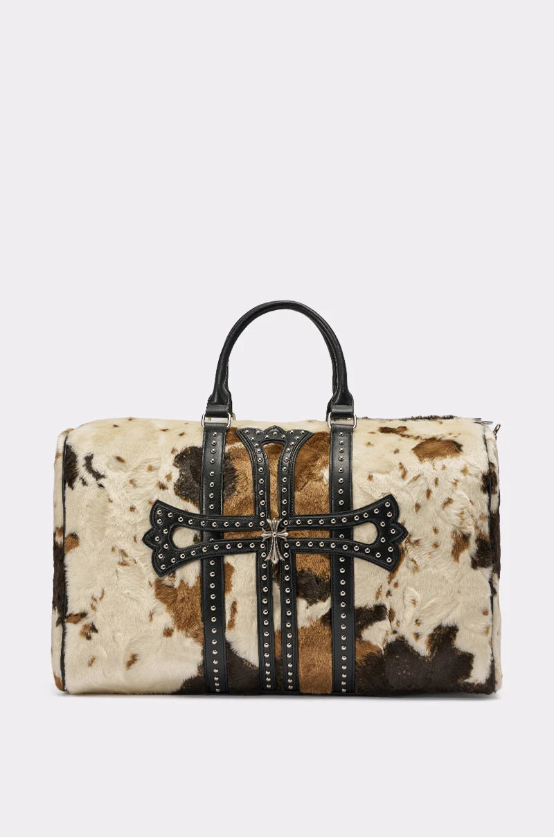 HIGH STANDARDS FAUX FUR DUFFEL - Akira Wear