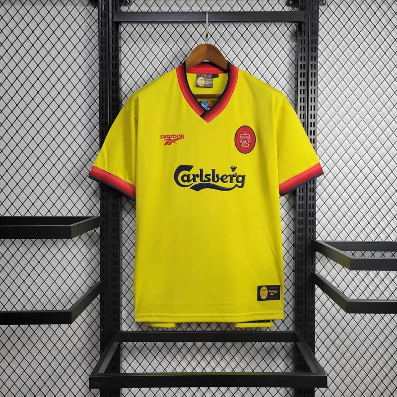 Liverpool Retro Football Jersey Away Custom Shirt 1997-99 - Jersey
