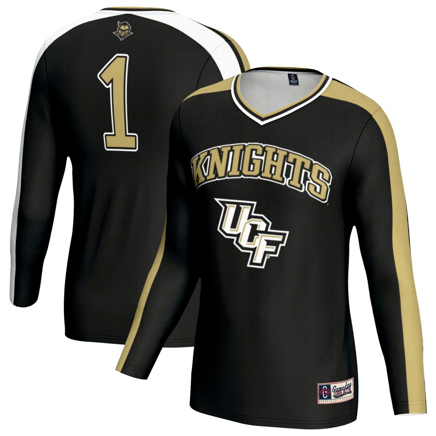 Youth GameDay Greats Black UCF Knights Women's Volleyball Lightweight Fashion Jersey - Jersey