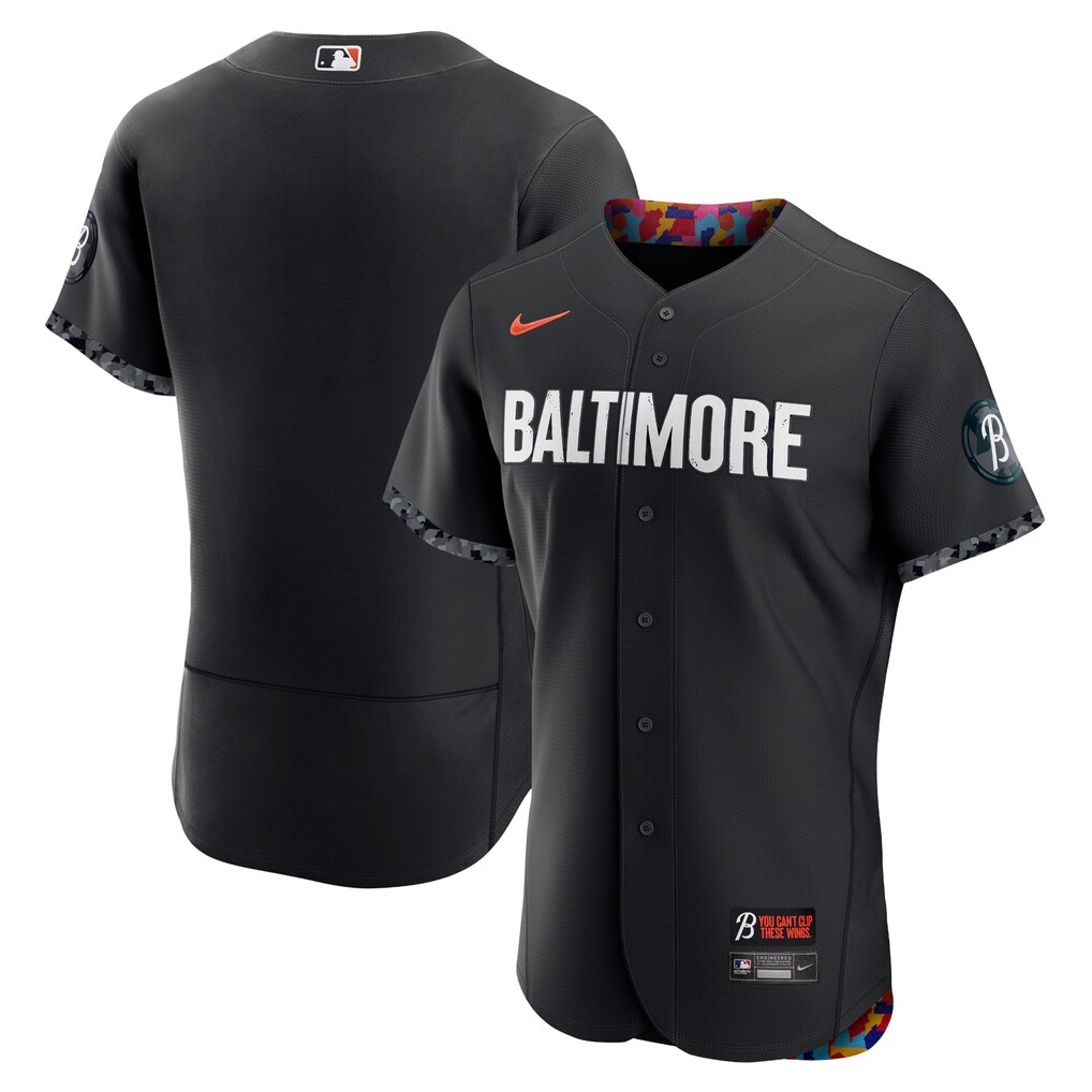 Men's Baltimore Orioles  Nike Black City Connect Authentic Jersey - Jersey