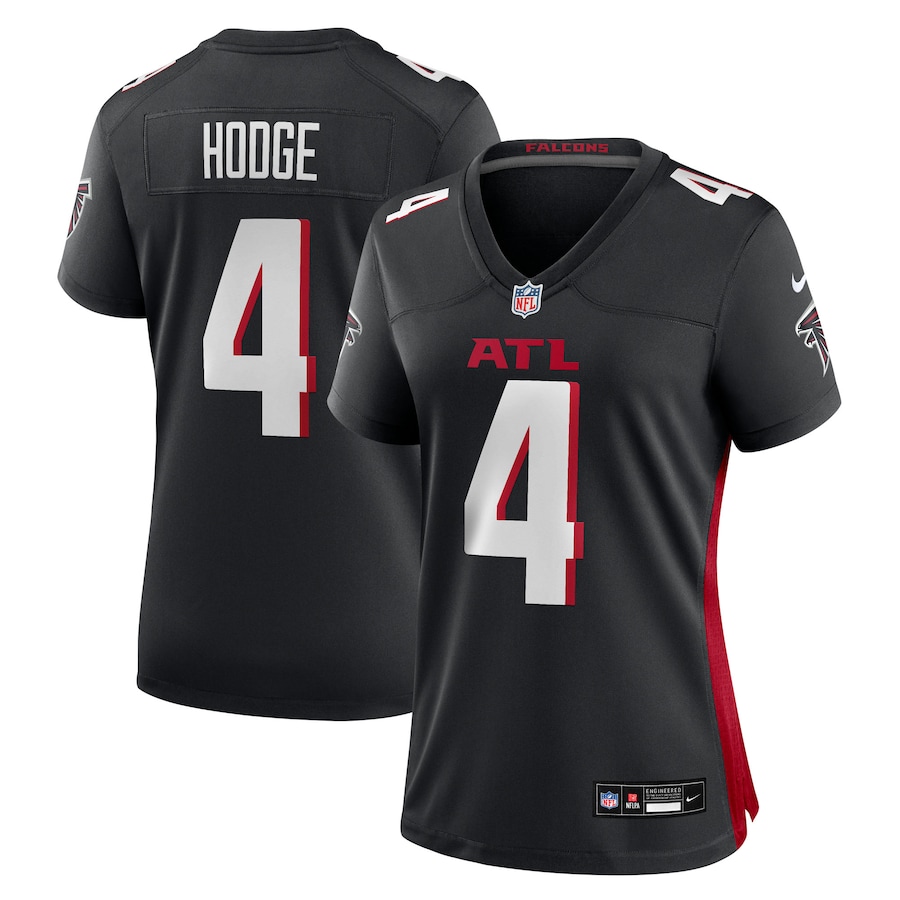 Women's Atlanta Falcons KhaDarel Hodge Nike Black Team Game Jersey - Jersey