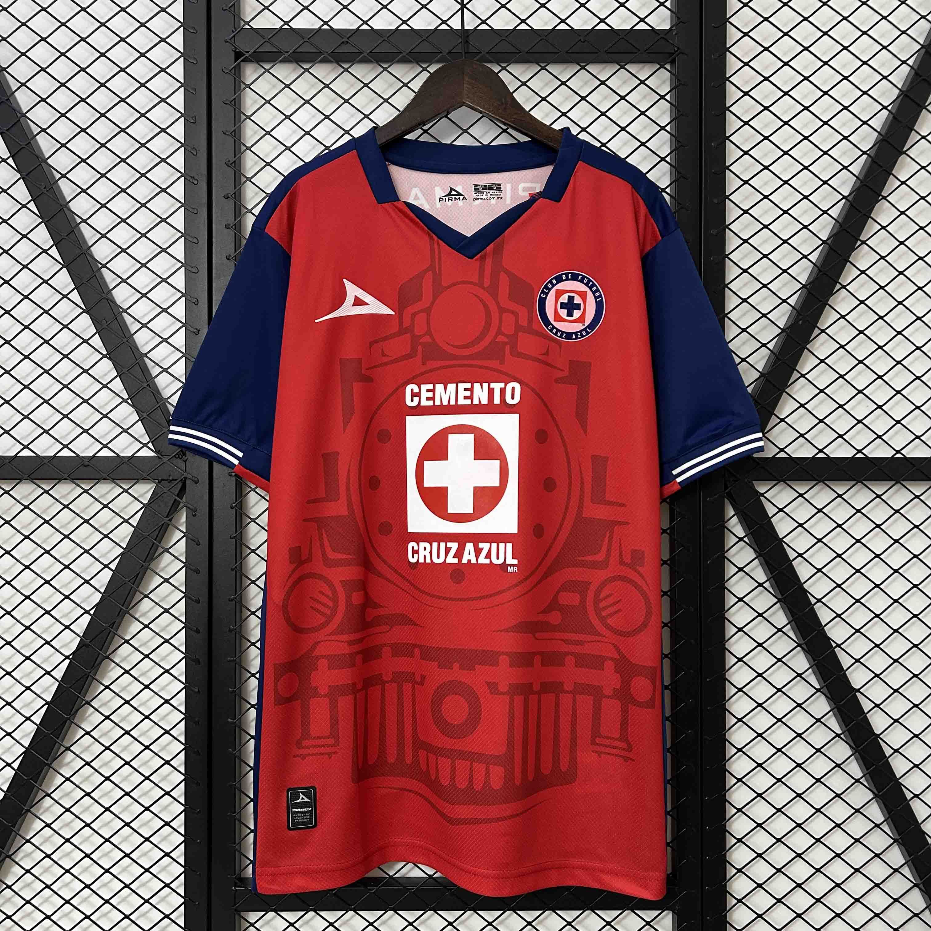 Cruz Azul Soccer Jersey Third Away Custom Shirt 2024/25 - Jersey