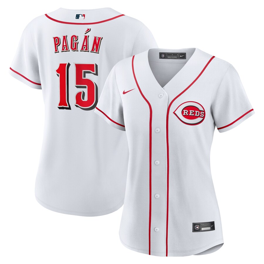 Women's Cincinnati Reds Emilio Pagan Nike White Home Replica Jersey - Jersey