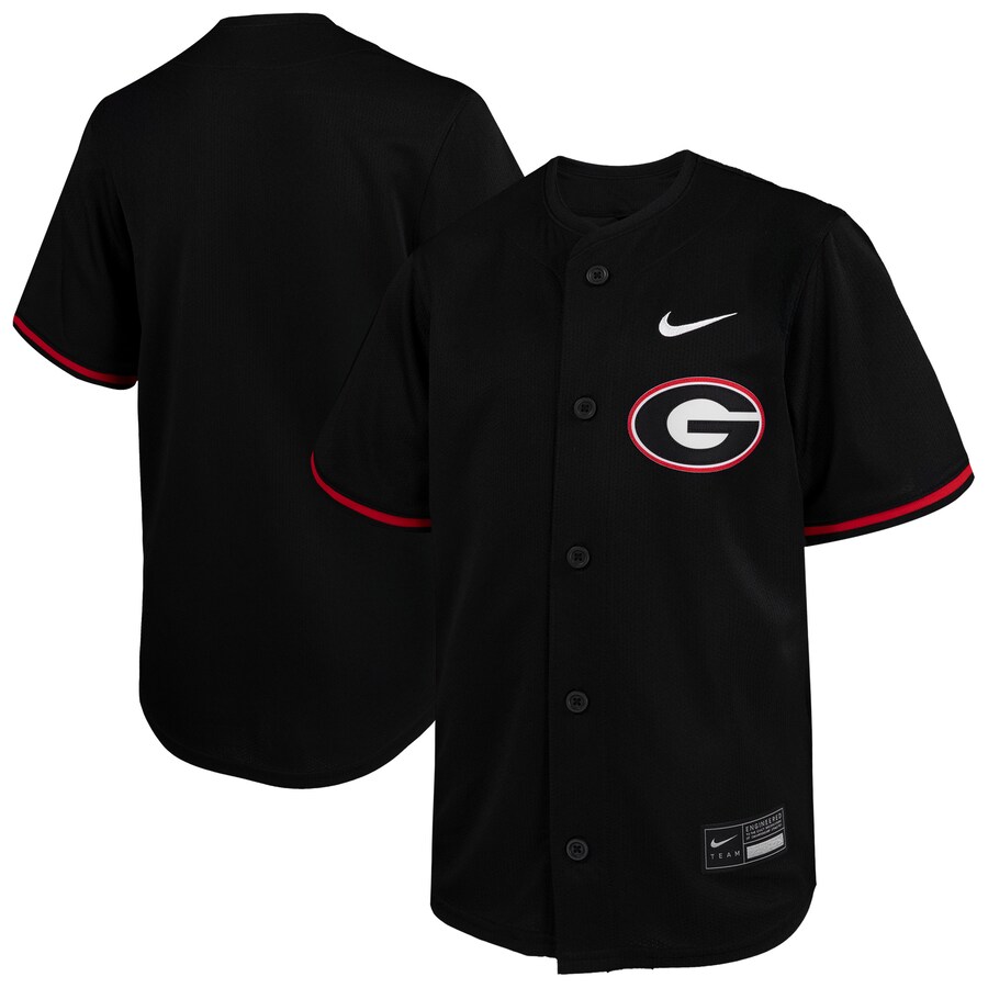 Youth Nike Black Georgia Bulldogs Limited Baseball Jersey - Jersey