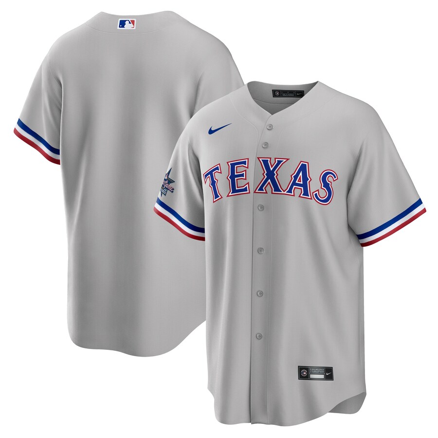 Men's Texas Rangers Nike Gray 2025 MLB All-Star Game Away Replica Jersey - Jersey