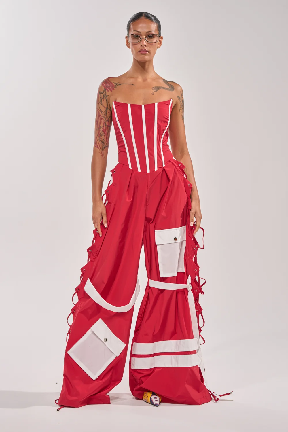 SPORTY VIBE CORSET JUMPSUIT - Akira Wear