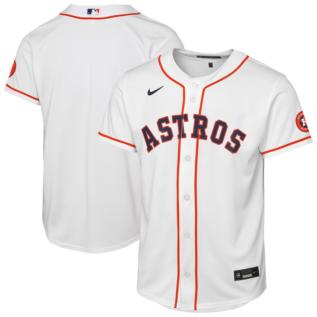 Youth Houston Astros  Nike White Home Stadium Jersey - Jersey