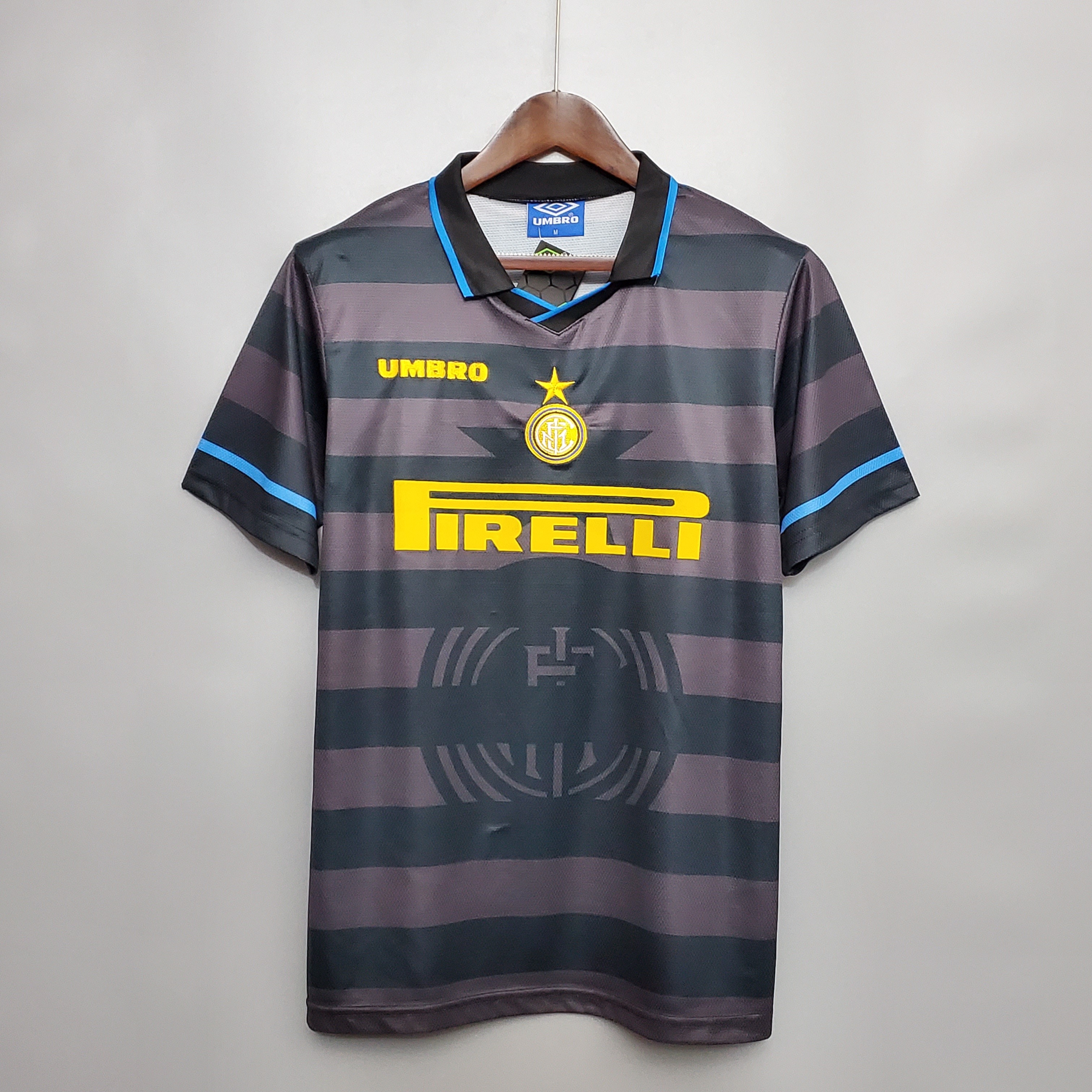 Inter Milan Jersey Custom Third Away Soccer Jersey 1997/98 - Jersey