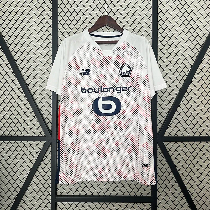Lille OSC Soccer Jersey Away Custom Shirt 2024/25 - Jersey