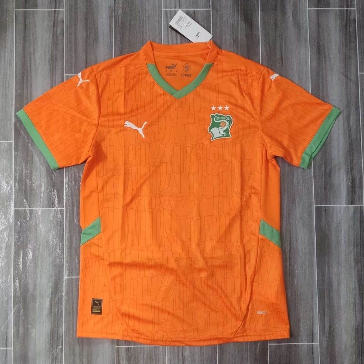 Côte d'Ivoire Soccer Jersey Home Custom Shirt 2025 - Jersey