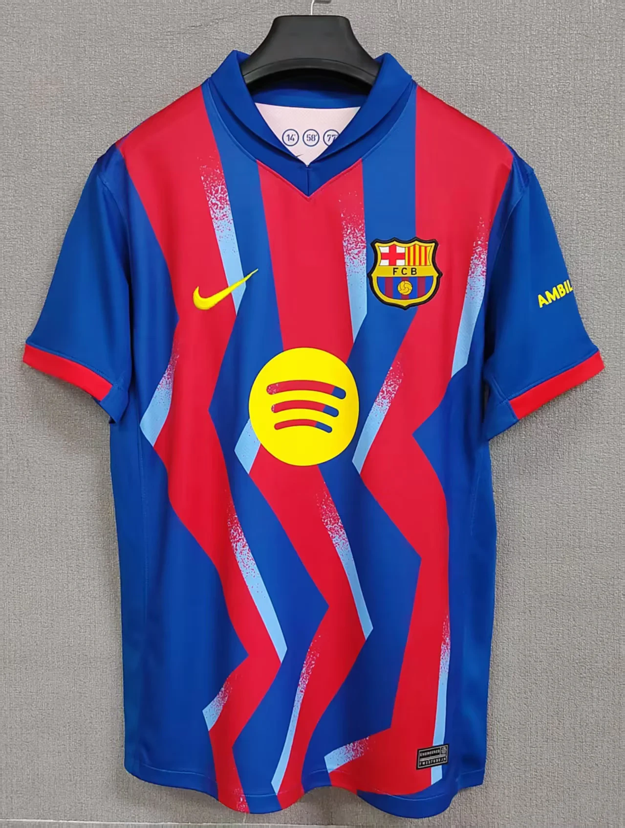 Barcelona Fourth Away Soccer Jersey Custom Shirt 2025/26 - Jersey