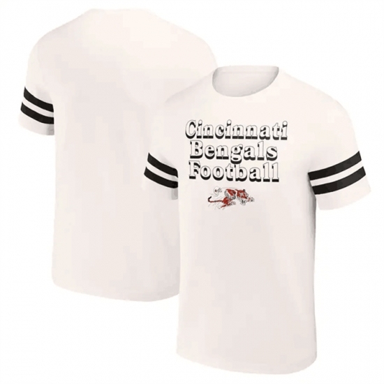 Men's Cincinnati Bengals Cream X Darius Rucker Collection Vintage T Shirt - Jersey