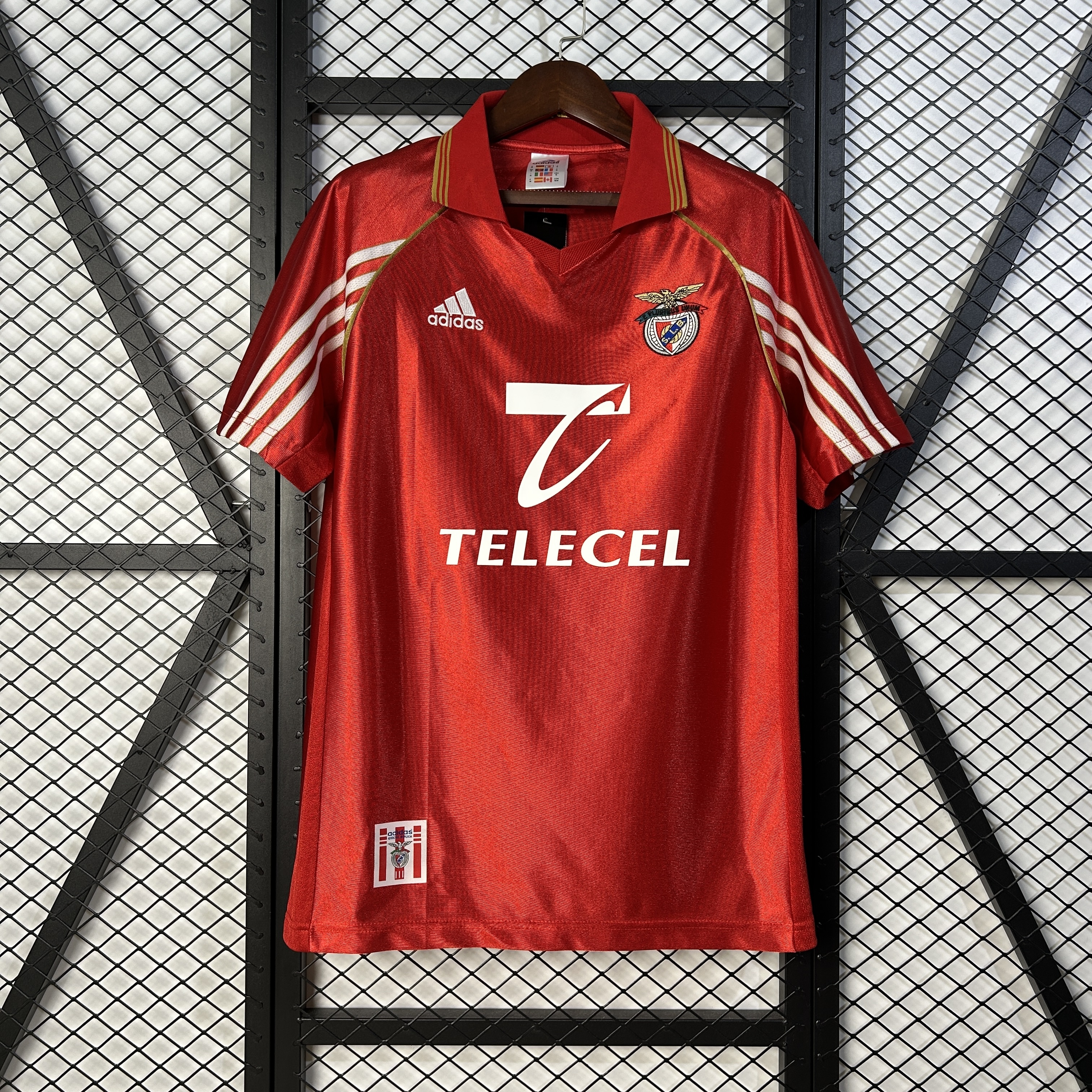 Benfica Retro Soccer Jersey Home Custom Shirt 1998/1999 - Jersey