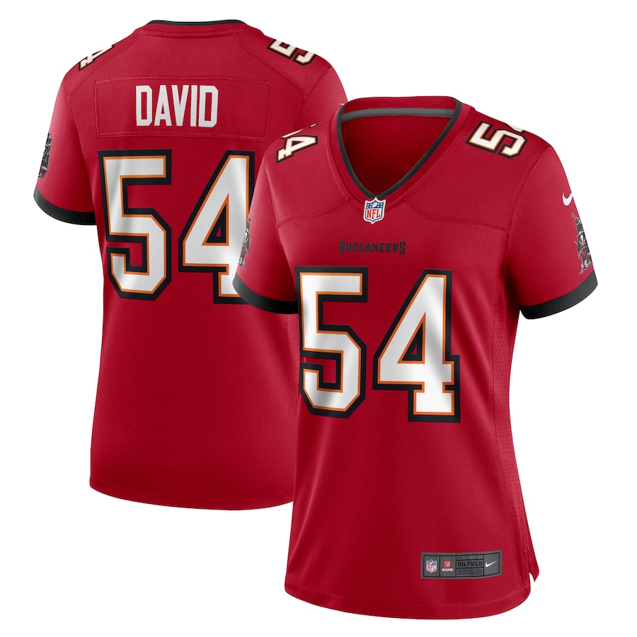 Women's Tampa Bay Buccaneers Lavonte David Nike Red Team Game Jersey - Jersey