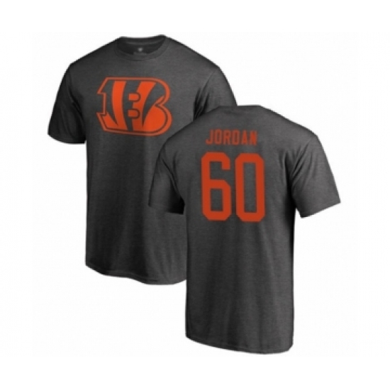 Football Cincinnati Bengals #60 Michael Jordan Ash One Color T-Shirt - Jersey