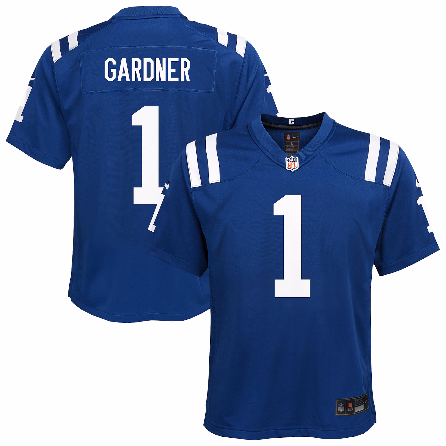 Youth Indianapolis Colts Ahmad Sauce Gardner Nike Blue Home Game Jersey - Jersey