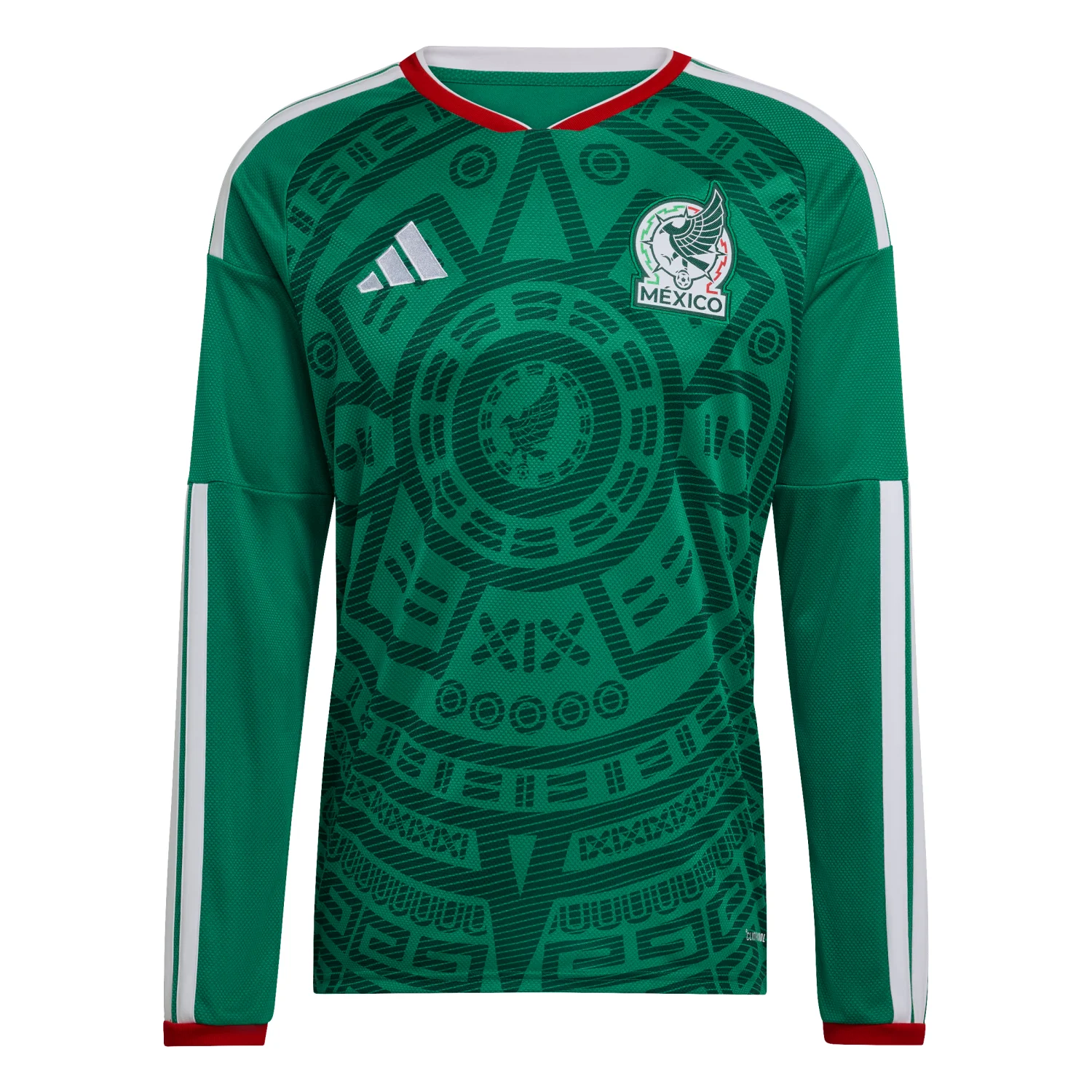 adidas Mexico 2026 Home Long Sleeve Jersey - Men's Fan version - Jersey