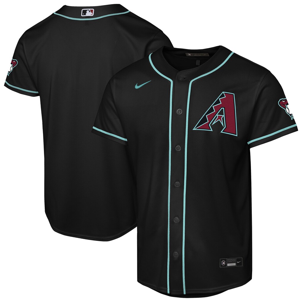 Youth Arizona Diamondbacks  Nike Black Alternate Stadium Jersey - Jersey
