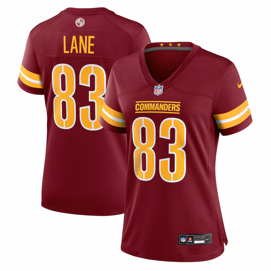 Women's Washington Commanders Jaylin Lane Nike Burgundy Team Game Jersey - Jersey