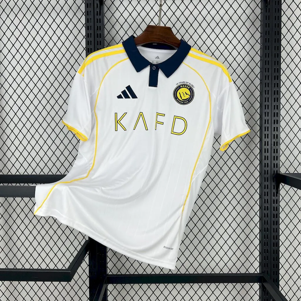 Al Nassr Soccer Jersey Third Away Custom Shirt 2025/26 - Jersey