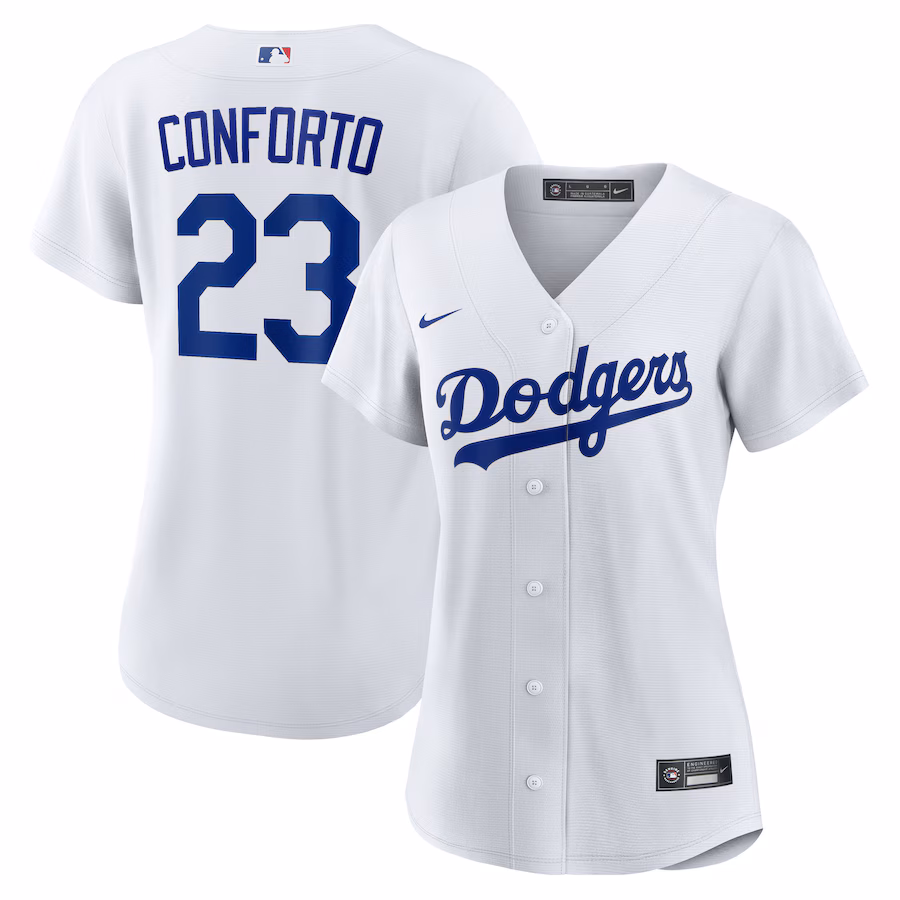 Women's Los Angeles Dodgers Michael Conforto Nike White Home Replica Jersey - Jersey