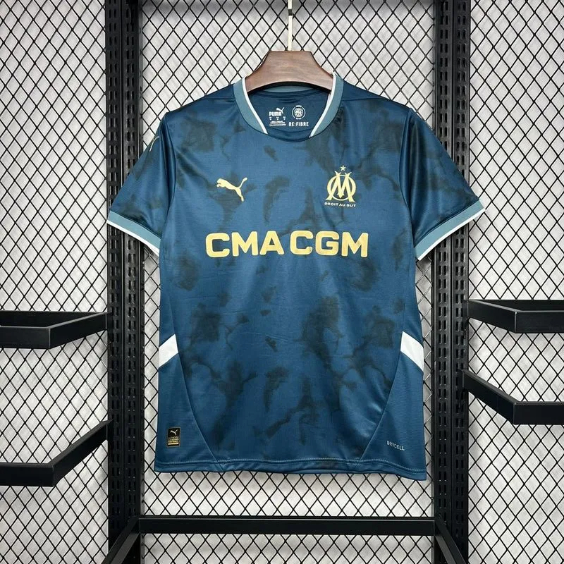 Marseille Soccer Jersey Away Custom Shirt 2024/25 - Jersey
