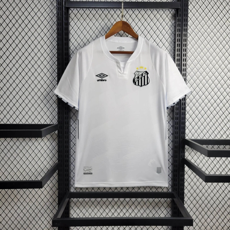 Santos FC Soccer Jersey Home Custom Shirt 2024 - Jersey