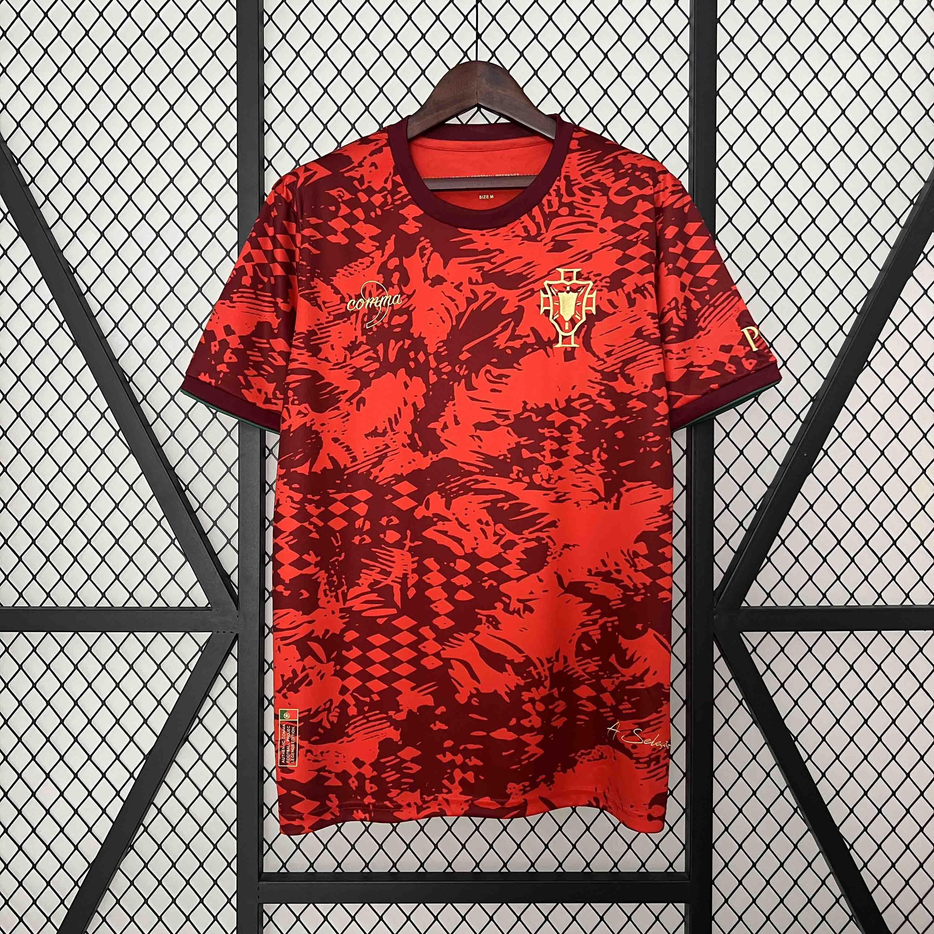 Portugal Soccer Jersey Training Custom Shirt EURO 2024 - Jersey