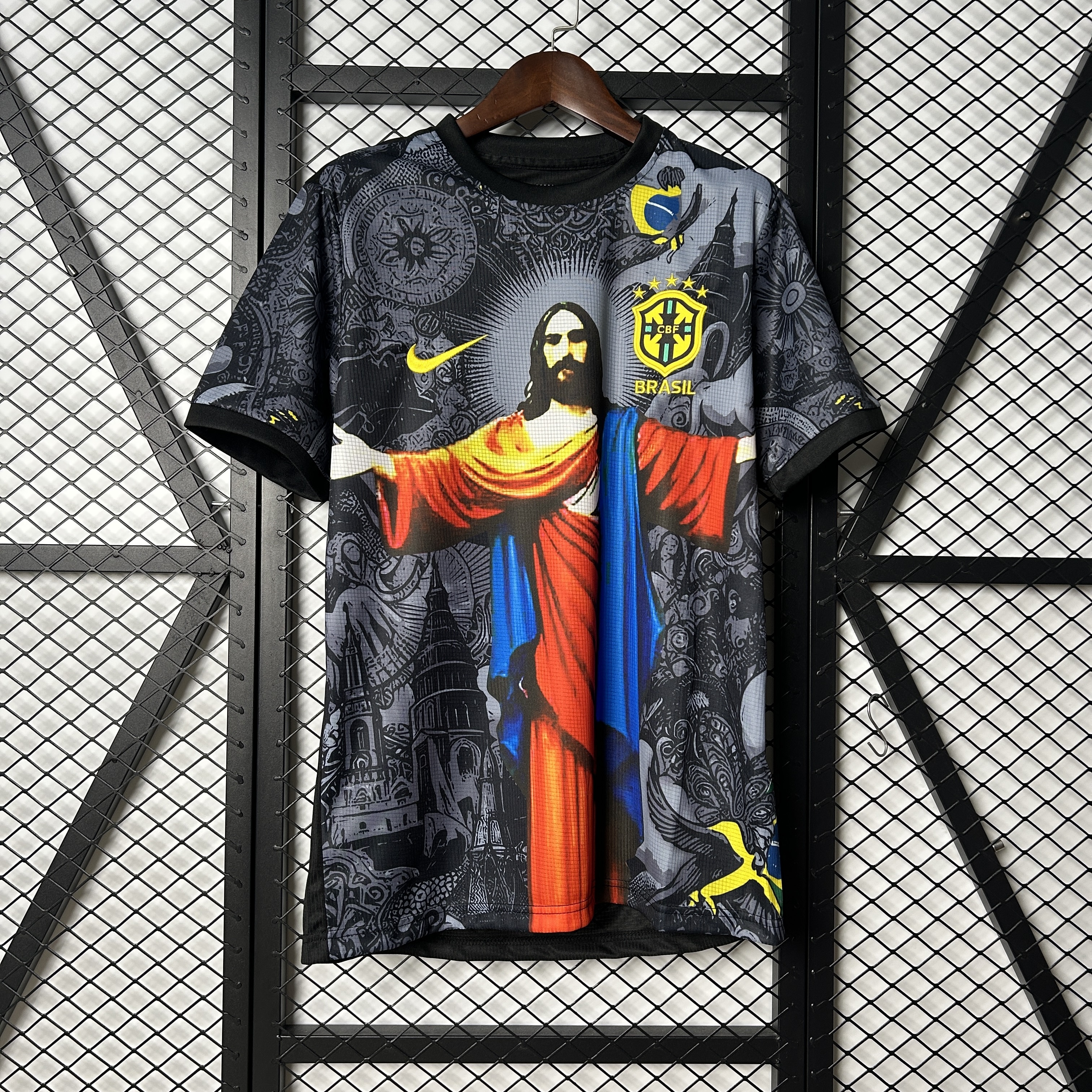 Brazil Soccer Jersey Jesus Special Edition Custom Shirt 2025 - Jersey