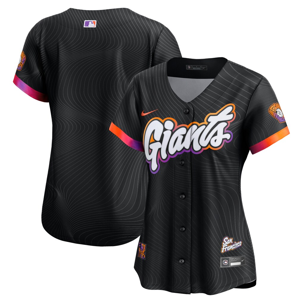 Women's San Francisco Giants Nike Anthracite 2025 City Connect Limited Jersey - Jersey
