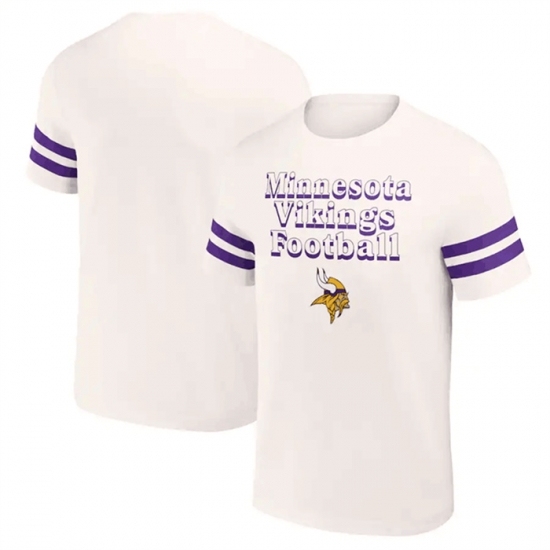Men's Minnesota Vikings Cream X Darius Rucker Collection Vintage T Shirt - Jersey