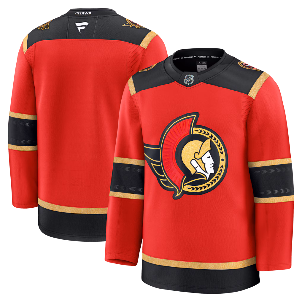 Men's Ottawa Senators Fanatics Red Alternate Premium Jersey - Jersey