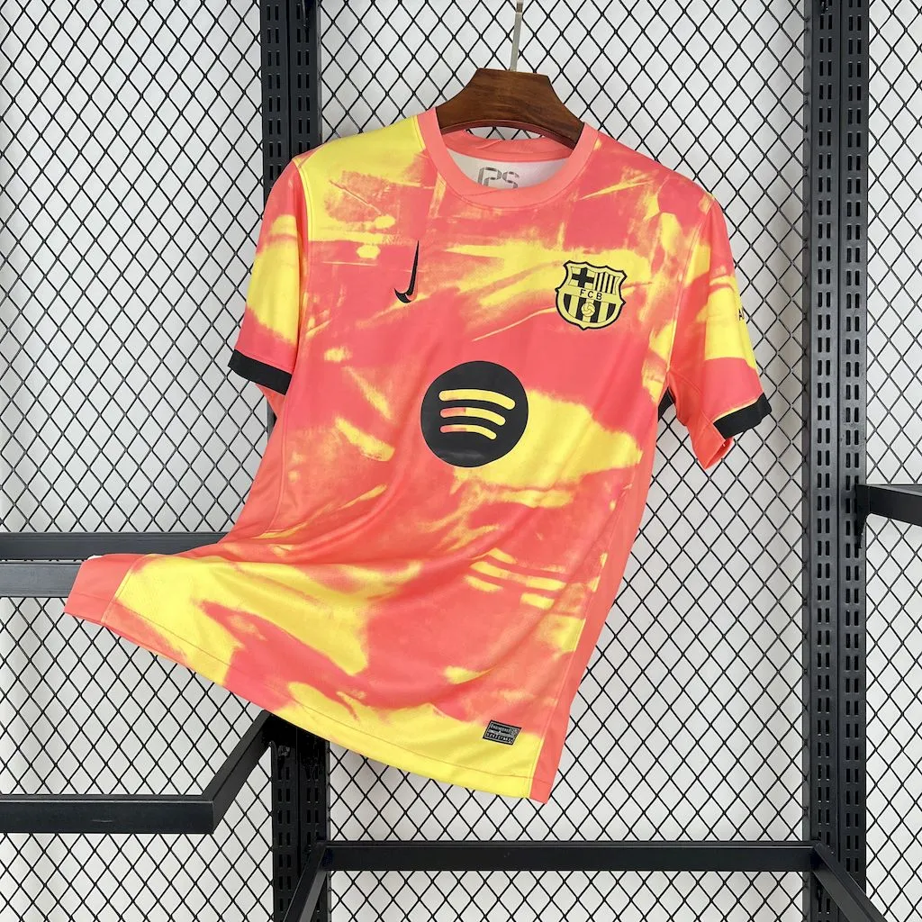 Barcelona Soccer Jersey Pink Training Custom Shirt 2025/26 - Jersey