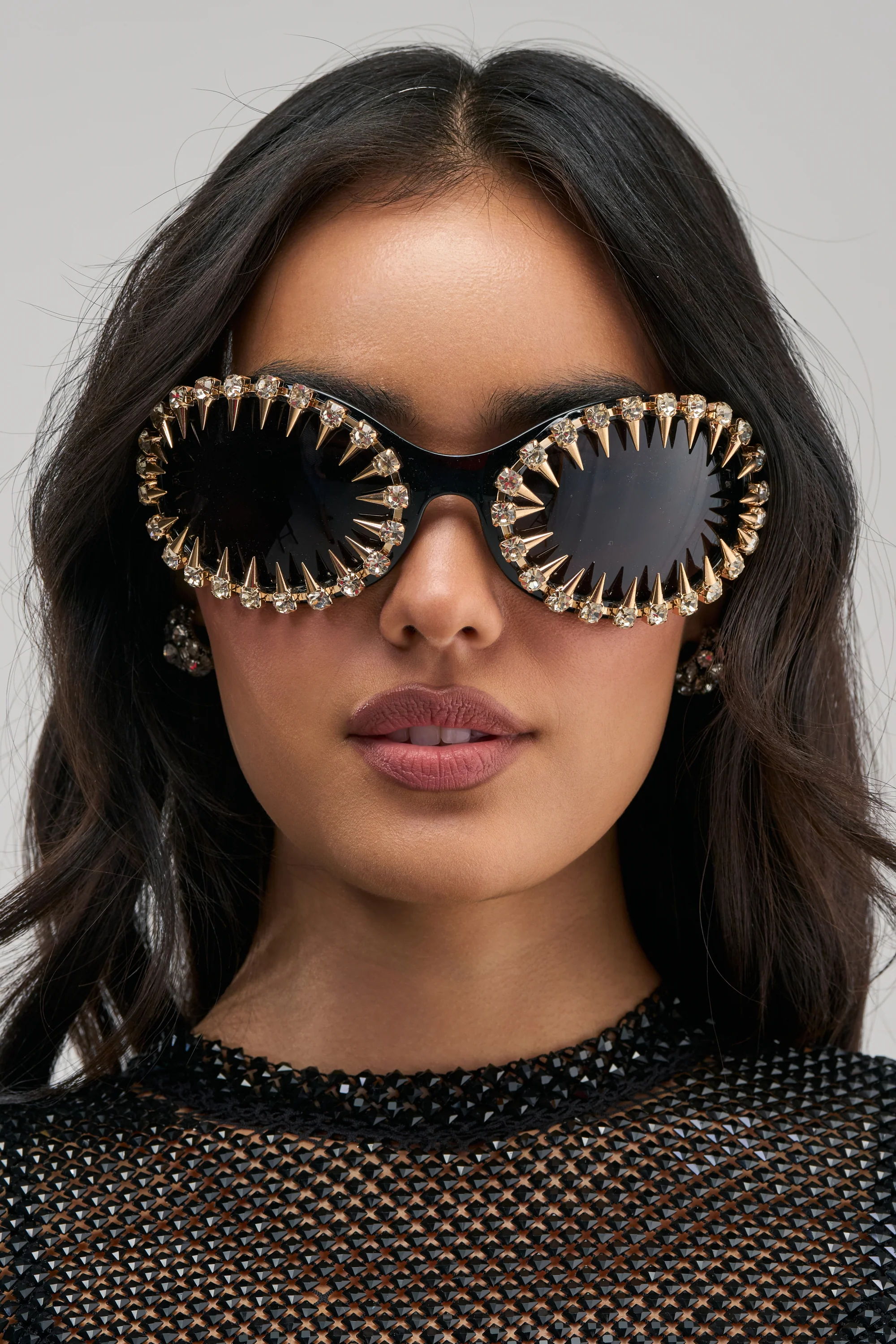 GLAM SPIKE SUNGLASSES - Akira Wear