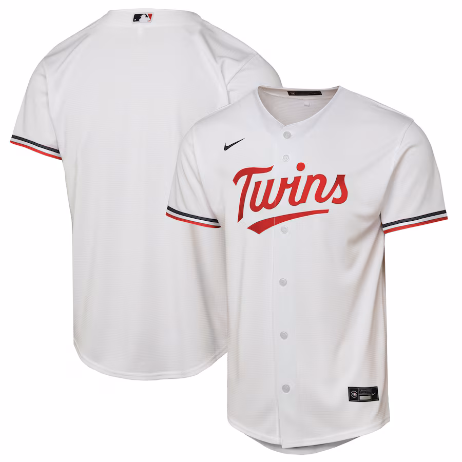 Youth Minnesota Twins Nike White Home Replica 2.0 Jersey - Jersey