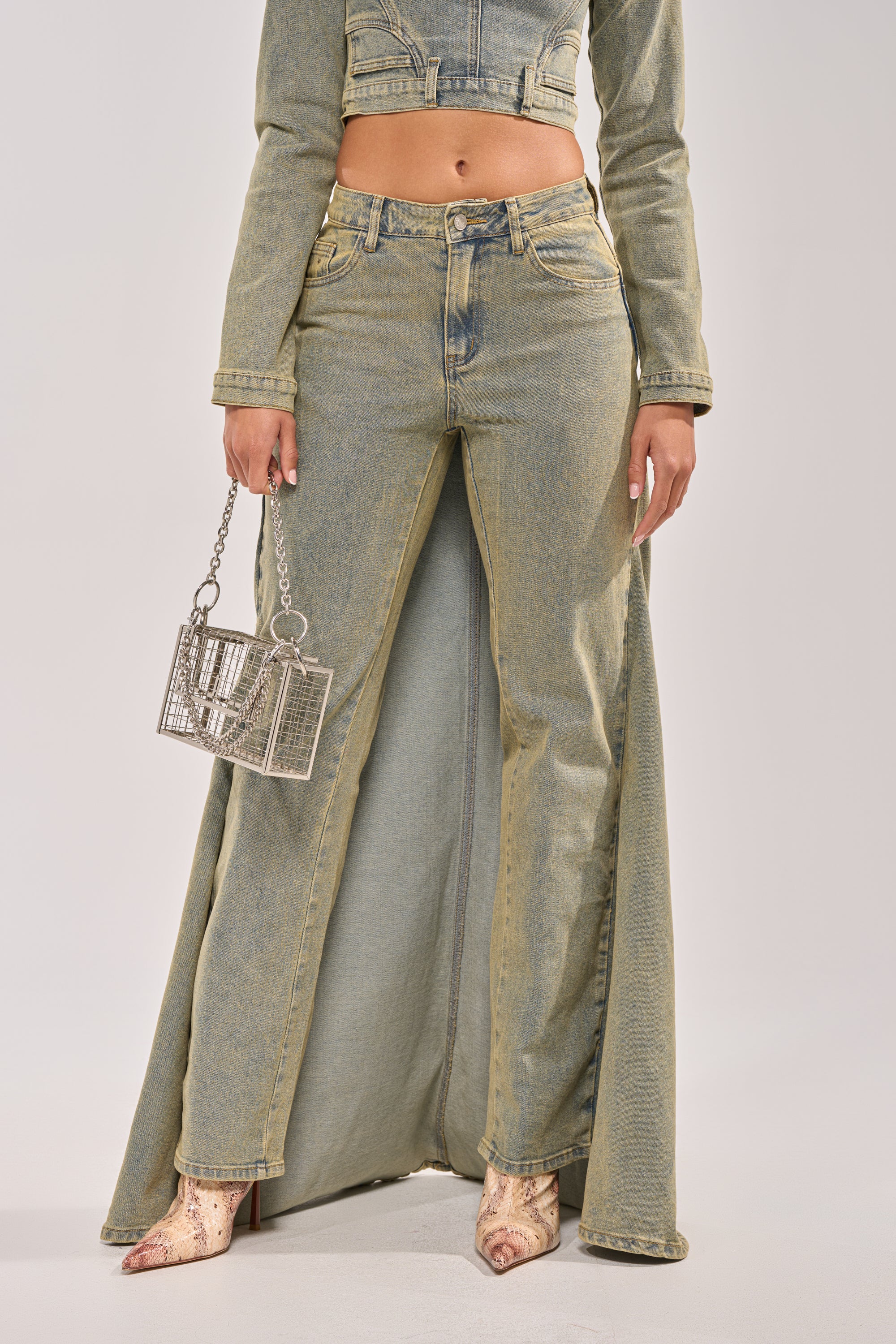 BIG STEPPER DENIM PANT - Akira Wear