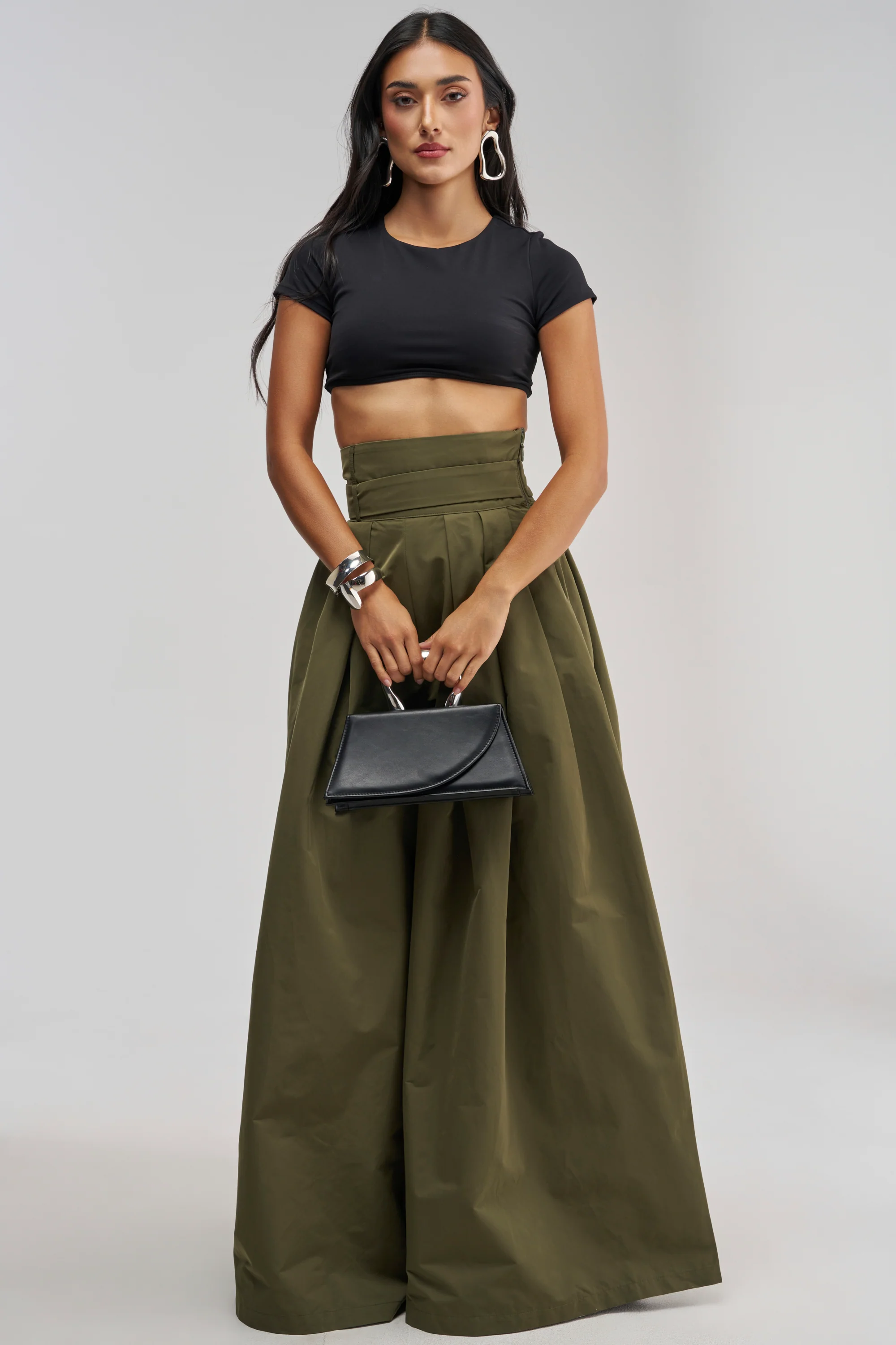 DISCO DOLL TROUSER IN OLIVE - Akira Wear