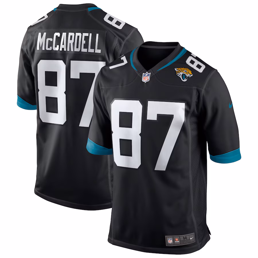 Men's Jacksonville Jaguars Keenan McCardell Nike Black Retired Player Alternate Game Jersey - Jersey