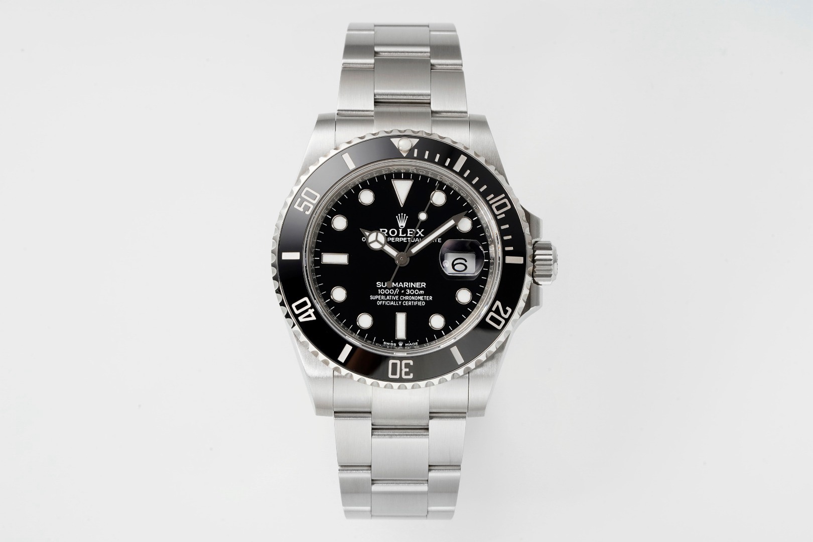 Code No. 3 Rolex Submariner Date Black Dial 
