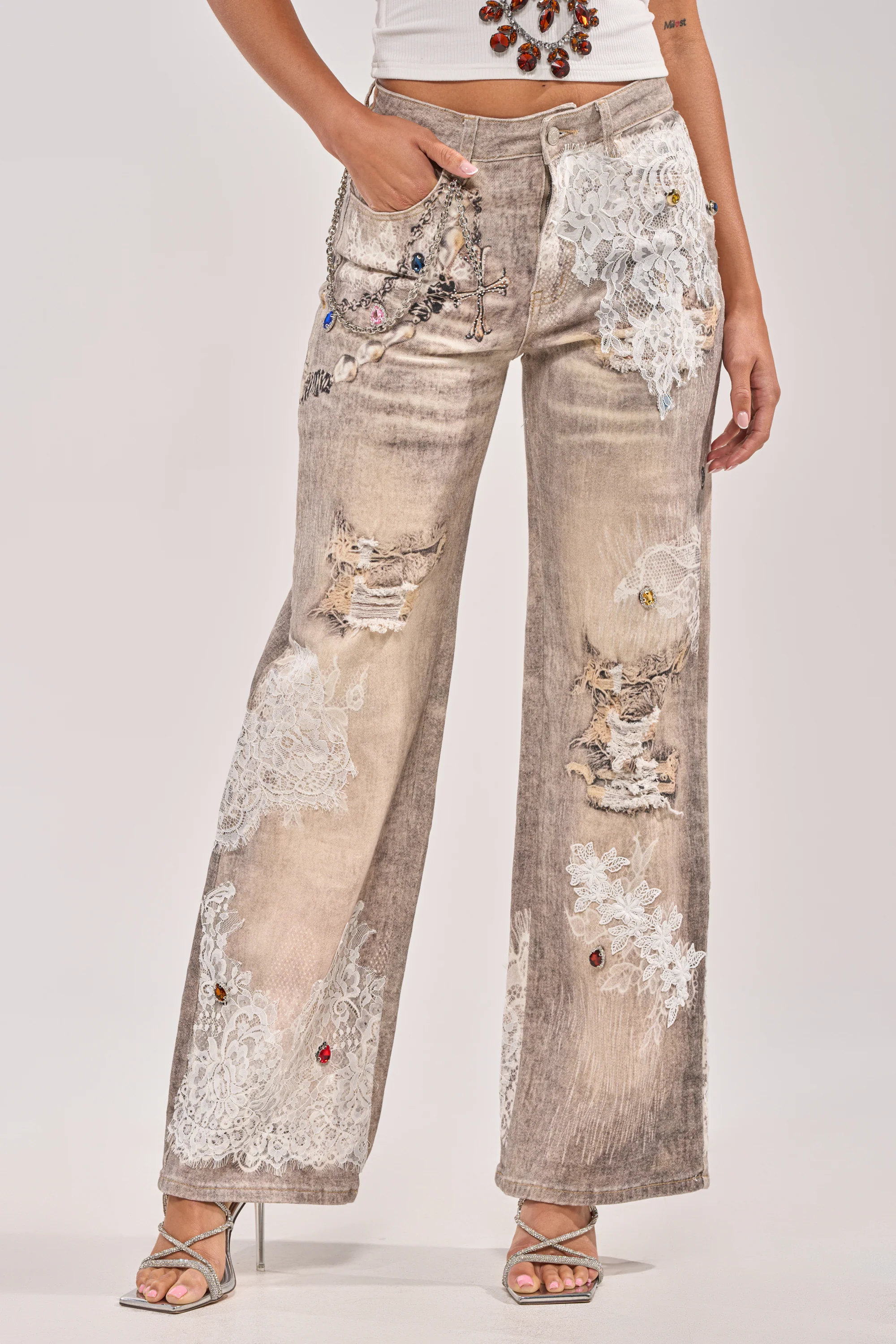 DONT MESS WITH ME RELAXED DENIM - Akira Wear