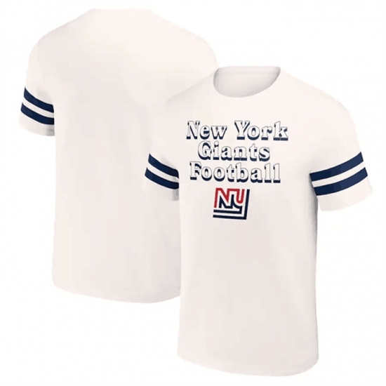 Men's New York Giants Cream X Darius Rucker Collection Vintage T Shirt - Jersey