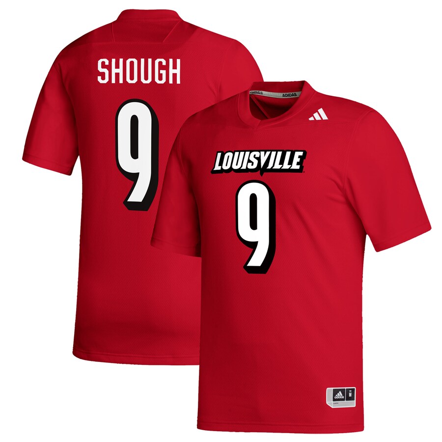 Men's adidas Tyler Shough Red Louisville Cardinals Replica Football Alumni Jersey - Jersey