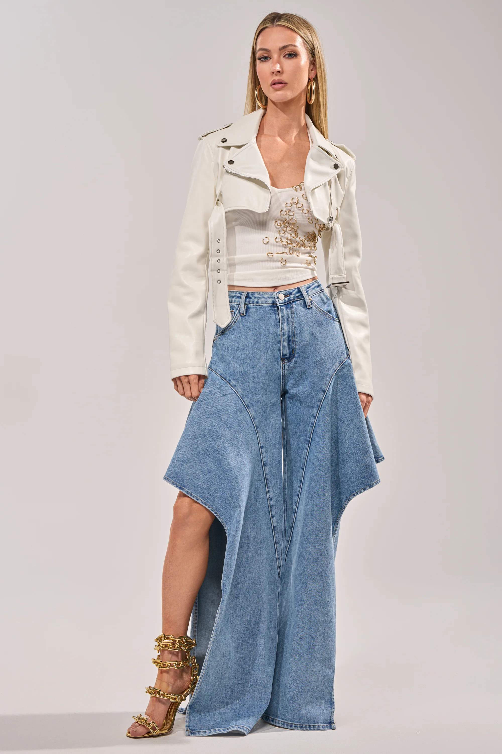 CHECK IT OUT RELAXED DENIM - Akira Wear