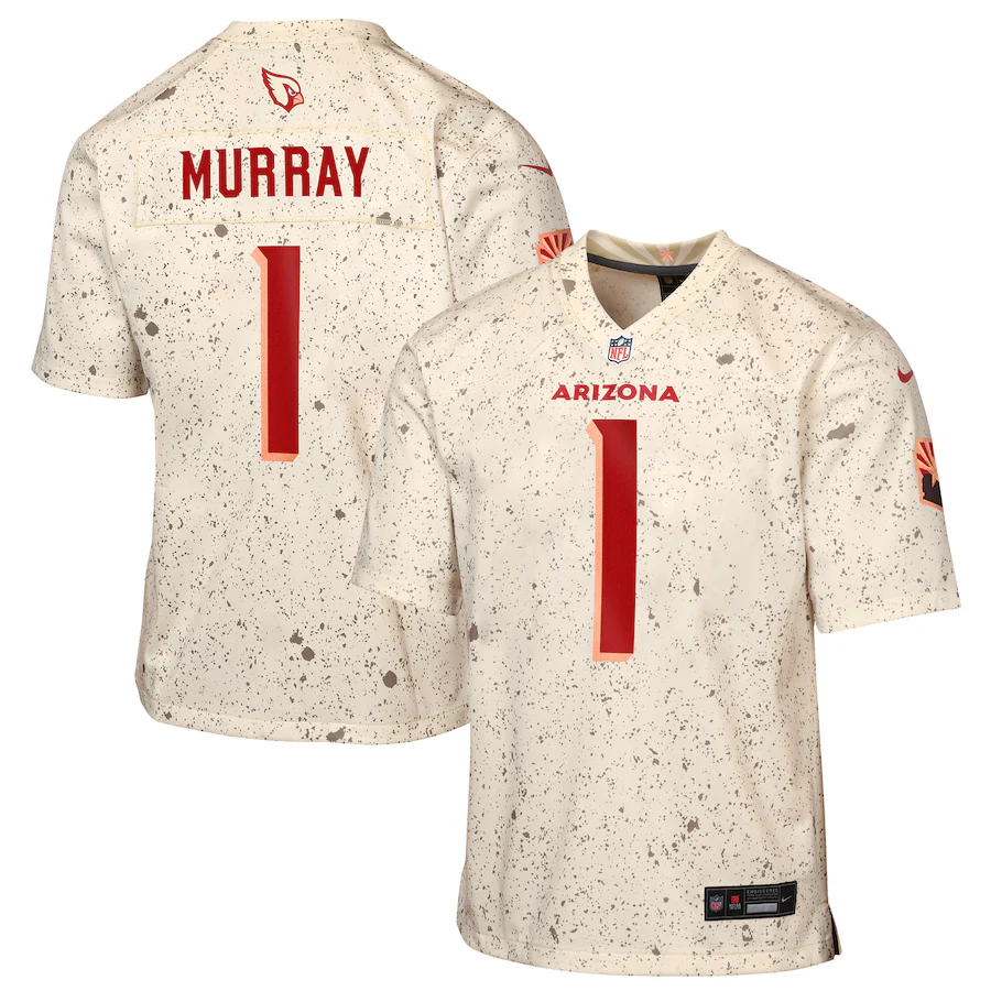 Youth Arizona Cardinals Kyler Murray Nike Natural 2025 Rivalries Collection Game Jersey - Jersey